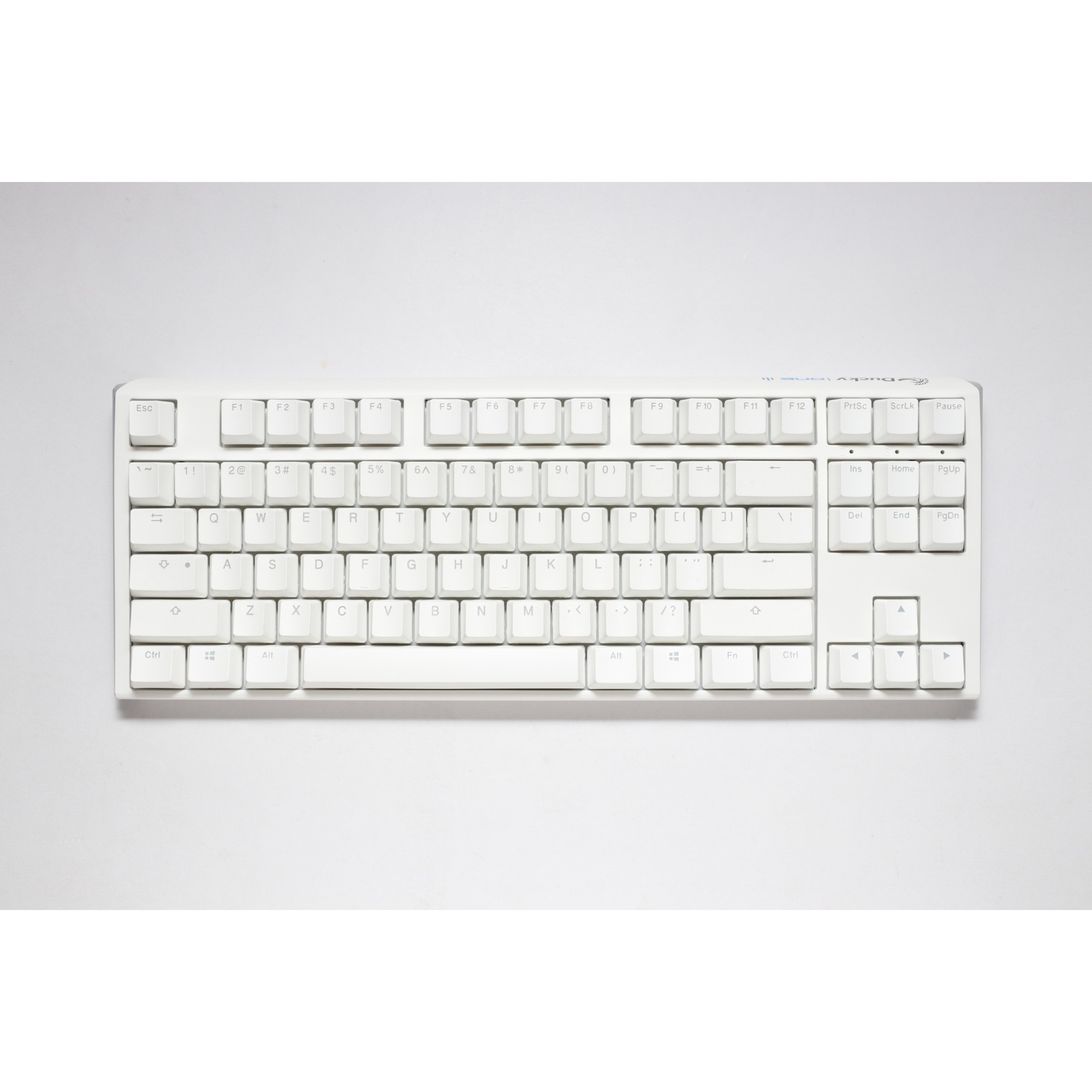 Ducky One Classic Pure White Tkl Toetsenbord Wit Us Lay Out Cherry