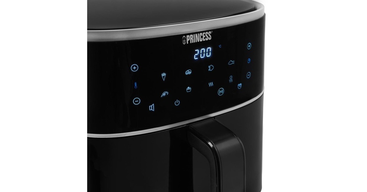 Princess 182244 Digitale Airfryer 6L – Touchscreen - 8 Programma's