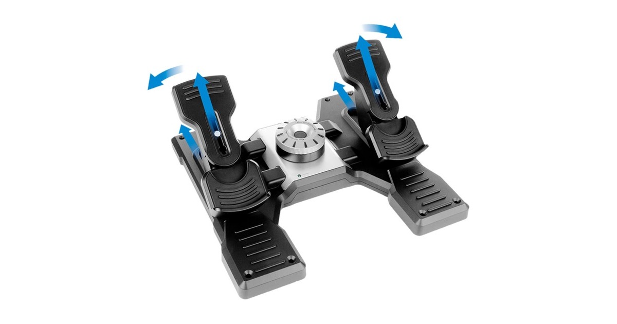 Logitech G Saitek Pro Flight Rudder Pedals for PC
