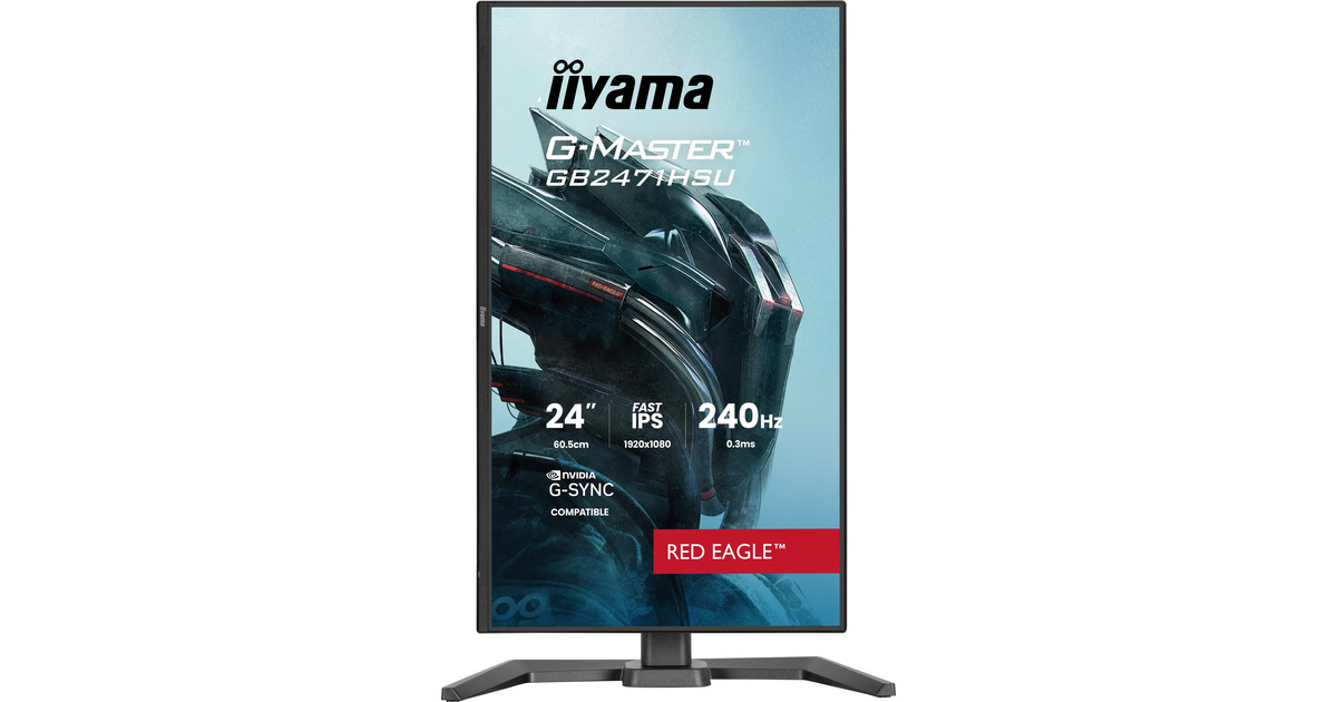 iiyama G-Master Red Eagle GB2471HSU-B1 23.8