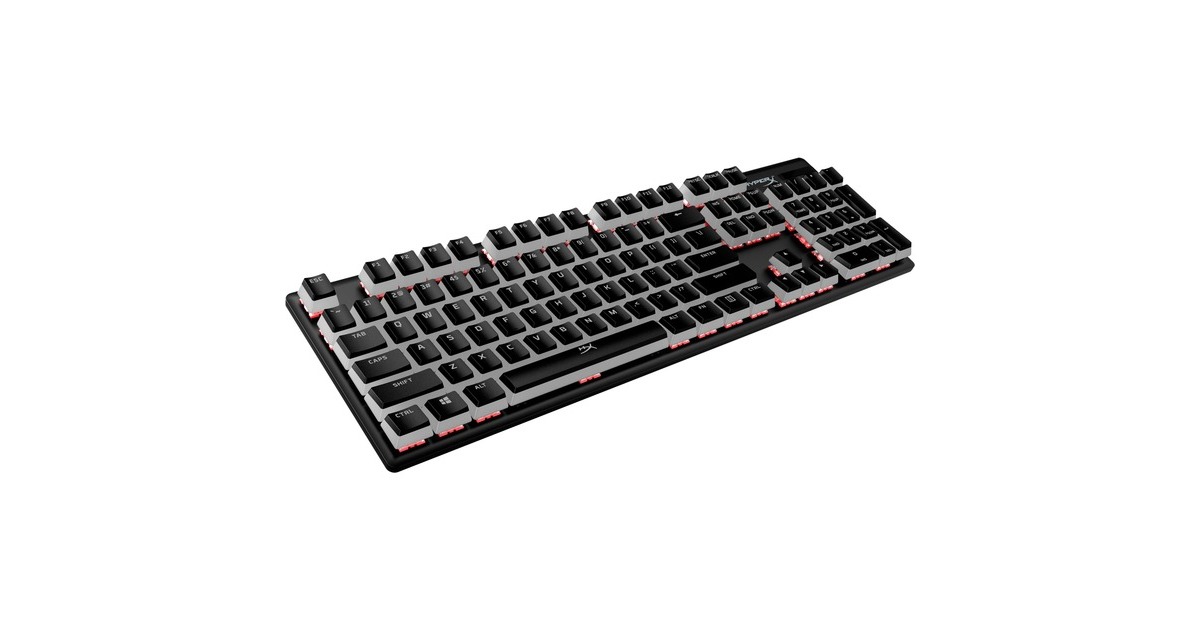 HyperX Pudding Keycaps Full Key Set (Black PBT) Wit/transparant