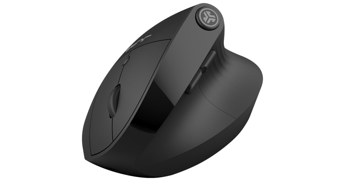 JLab JBuds Ergonomic Wireless Vertical Mouse Zwart, 1200 – 2400 DPI ...
