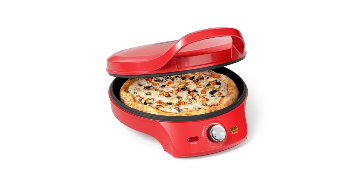 Princess 115001 Pizza Maker pizzaoven Rood
