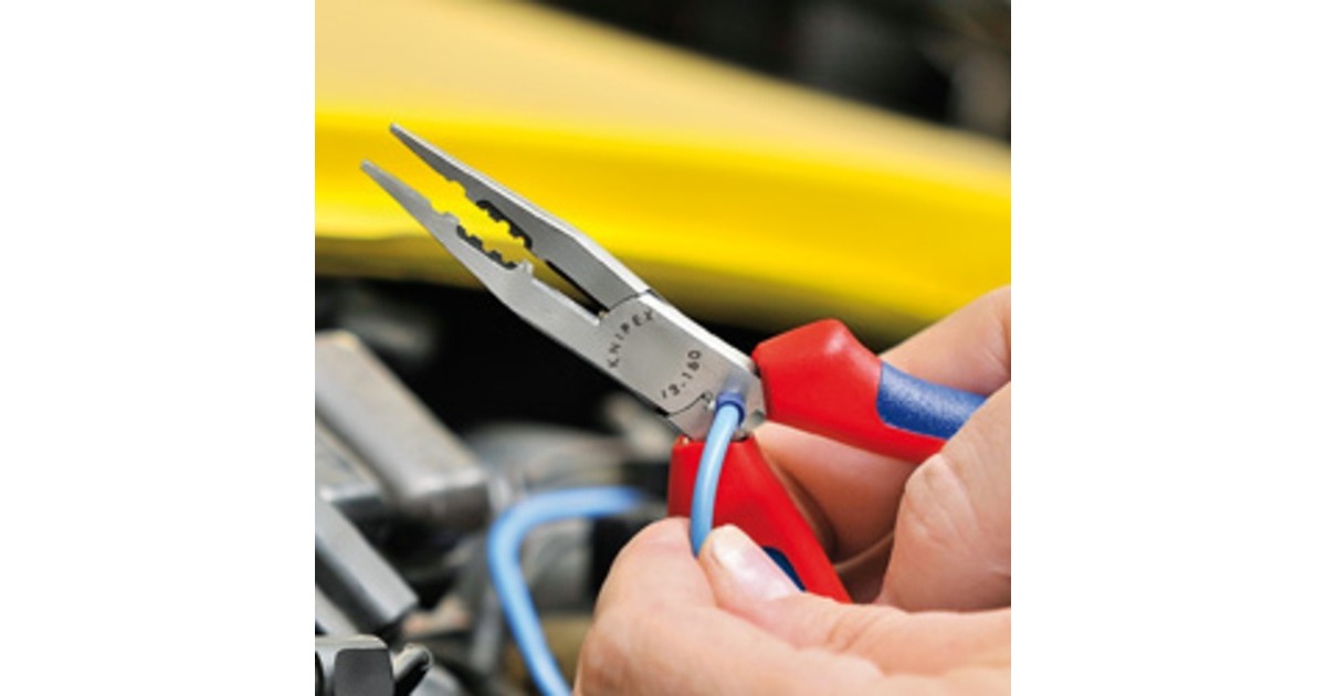 Knipex Elektronica-montagetang met meer-componentengrepen 130 mm - 3612130