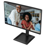 AOC 24E4CV 23.8" monitor Zwart, 120 Hz, HDMI, DisplayPort, Audio, LAN, USB-hub