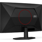 AOC C27G42E 27" curved gaming monitor Zwart/rood, 180 Hz, HDMI, DisplayPort, Audio