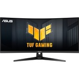 ASUS TUF Gaming VG34VQ3B 34" Curved UltraWide monitor Zwart, 2x HDMI, 2x DisplayPort, 4x USB-A, USB-B, 180 Hz