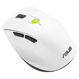 ASUS Wireless Mouse MD105 Wit/groen, 1200 - 2400, 2.4 GHz / Bluetooth