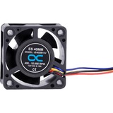 Alphacool ES 40mm 400-10.000rpm Fan case fan Zwart, 4-pin PWM-aansluiting
