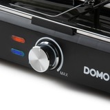 Domo Steengrill-grill-raclette DO9262G gourmetstel Zwart/houtkleur