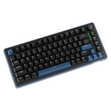 Ducky OK-M-75, toetsenbord Zwart, US lay-out, 75%, RGB, Hot-swap, PBT, 2.4 GHz / Bluetooth / USB-C