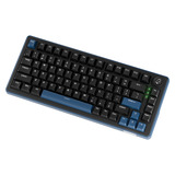 Ducky OK-M-75, toetsenbord Zwart, US lay-out, 75%, RGB, Hot-swap, PBT, 2.4 GHz / Bluetooth / USB-C