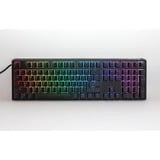 Ducky One 3 Classic RGB mechanisch toetsenbord Zwart, US lay-out (QWERTY), Cherry MX Brown, 100%, RGB led, Double-shot PBT, Hot-swappable, QUACK Mechanics