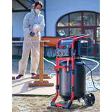 EINHELL TE-AC 270/50 Silent Compressor Zwart/rood, 50 liter