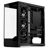 ENDORFY Fishtank 6000 Corona midi tower behuizing Zwart | 2x USB-A | 1x USB-C | RGB | Window