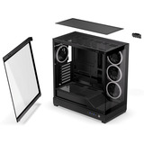 ENDORFY Fishtank 6000 Corona midi tower behuizing Zwart | 2x USB-A | 1x USB-C | RGB | Window