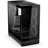 ENDORFY Fishtank 6000 Corona midi tower behuizing Zwart | 2x USB-A | 1x USB-C | RGB | Window