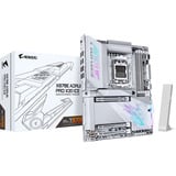 GIGABYTE X870E AORUS PRO X3D ICE socket AM5 moederbord Zilver/wit, RAID, 5 Gb-LAN, WLAN, BT, Sound, ATX