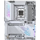 GIGABYTE X870E AORUS PRO X3D ICE socket AM5 moederbord Zilver/wit, RAID, 5 Gb-LAN, WLAN, BT, Sound, ATX