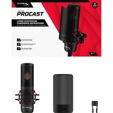 HyperX ProCast microfoon Zwart