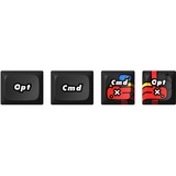 Iqunix F97 Graffiti Diary Wireless Mechanical Keyboard Zwart, US lay-out (QWERTY), Cherry MX Silent Red, 96%, RGB leds, Hot-swappable, PBT, 2.4GHz | Bluetooth 5.1 | USB-C