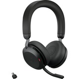Jabra Evolve2 75 on-ear headset Zwart, Link380c, UC