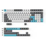 Keychron Cherry Profile Double - Shot PBT Full Set Keycaps - Grey, White, and Blue Grijs/wit, 218 stuks