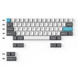 Keychron Cherry Profile Double - Shot PBT Full Set Keycaps - Grey, White, and Blue Grijs/wit, 218 stuks