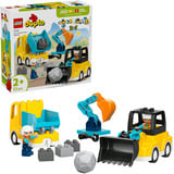 LEGO DUPLO - 3-in-1 bouwvoertuigen Constructiespeelgoed 10475