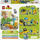 LEGO LEGO 10475 DUPLO Baufahrzeuge – 3-in-1-S Constructiespeelgoed 