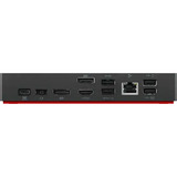 Lenovo ThinkPad Universal USB-C Dock (met voedingsadapter van 135 W) dockingstation Zwart