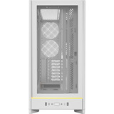 Montech HS01 midi tower behuizing Wit | 2x USB-A | 1x USB-C | RGB | Window
