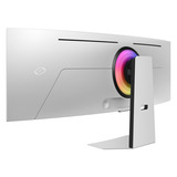 Samsung Odyssey G9 S49CG950SU 49" Curved UltraWide gaming monitor Zilver, 240 Hz, HDMI Micro, HDMI, DisplayPort, Wi-Fi 5, Bluetooth 5.2, USB Type-C, Audio, AMD FreeSync
