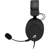 Sharkoon SKILLER SGH25 over-ear gaming headset Zwart, Pc, PlayStation 5, Xbox Series X|S
