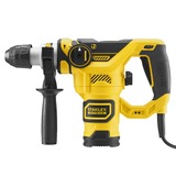 Stanley FATMAX 1250W Pneumatische boorhamer met 3-delige beitelset Geel/zwart, SDS+, met koffer