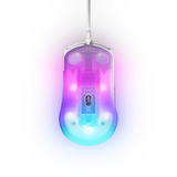 SteelSeries Rival 3 Gen 2 gaming muis Wit, 8.500 DPI, RGB