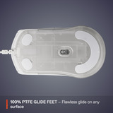 SteelSeries Rival 3 Gen 2 gaming muis Wit, 8.500 DPI, RGB