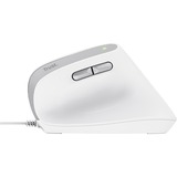Trust Bayo II Ergonomische muis Wit, 800 dpi - 2.400 dpi
