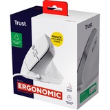 Trust Bayo II Ergonomische muis Wit, 800 dpi - 2.400 dpi