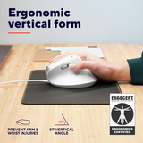 Trust Bayo II Ergonomische muis Wit, 800 dpi - 2.400 dpi