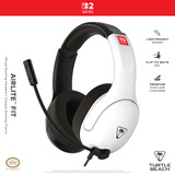 Turtle Beach Airlite Fit bedrade gamingheadset over-ear gaming headset Wit/zwart, Nintendo Switch 2, Nintendo Switch, Nintendo Switch Lite, Nintendo Switch - OLED-model