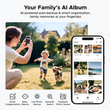 Ugreen NASync DH4300 Plus Grijs, 1x 2,5GbE, HDMI, USB-C