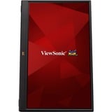 ViewSonic VA1655 lichtgewicht draagbare monitor 16"  Zwart, Mini-HDMI, USB-C