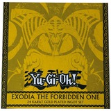  Yu-Gi-Oh: Exodia the Forbidden One 24k Gold Plated Ingot Set decoratie 