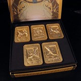  Yu-Gi-Oh: Exodia the Forbidden One 24k Gold Plated Ingot Set decoratie 