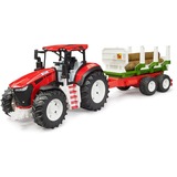 bruder ROADMAX Tractor met trailer en 3 boomstammen Speelgoedvoertuig 03453