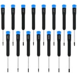 iFixit Marlin Precisie schroevendraaierset, 15 stuks Zwart/blauw