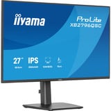 iiyama ProLite XB2796QSC-B1 27" monitor Zwart (mat), 75 Hz, HDMI, USB-C, Audio