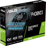 ASUS Phoenix GeForce GTX 1650 OC Edition 4GB GDDR6 V2 grafische kaart HDMI, DisplayPort, DVI-D