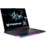 Acer Predator Helios 18 AI PH18-73-98BP 18"  gaming laptop Zwart | Core Ultra 9 275HX | RTX 5090 175 Watt | 64 GB | 3 TB SSD